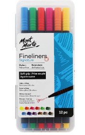 Micropen de colores x 12 unidades