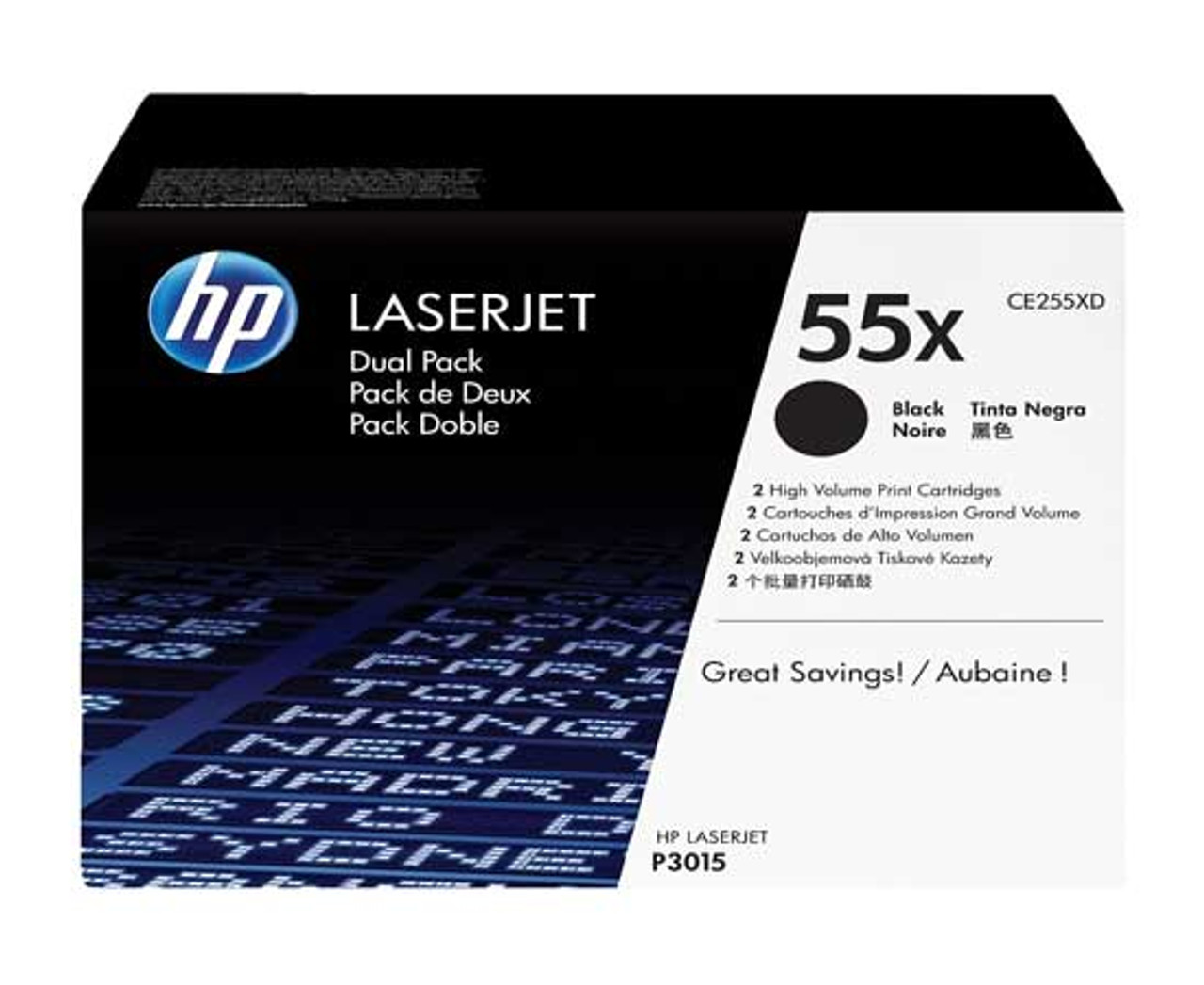  TONER PRINTLINE CE255X. 12500 PAG. HP