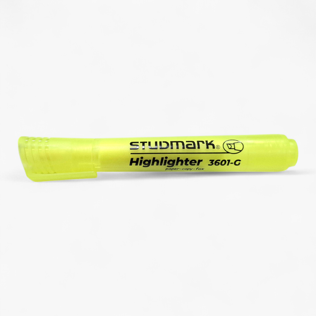 RESALTADOR AMARILLO HIGHLIGHTER CAJA X 12 UNIDADES
